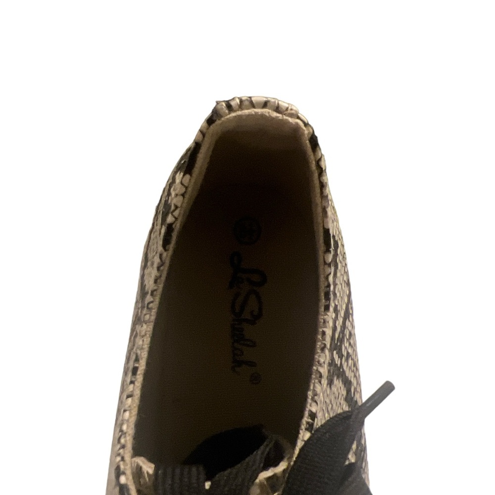 LaSheela snakeskin print Fashion Shoe size 8.5 - Picture 4 of 5